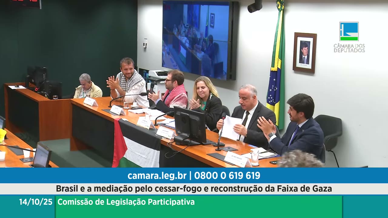 Vídeo do evento em 1:09:40