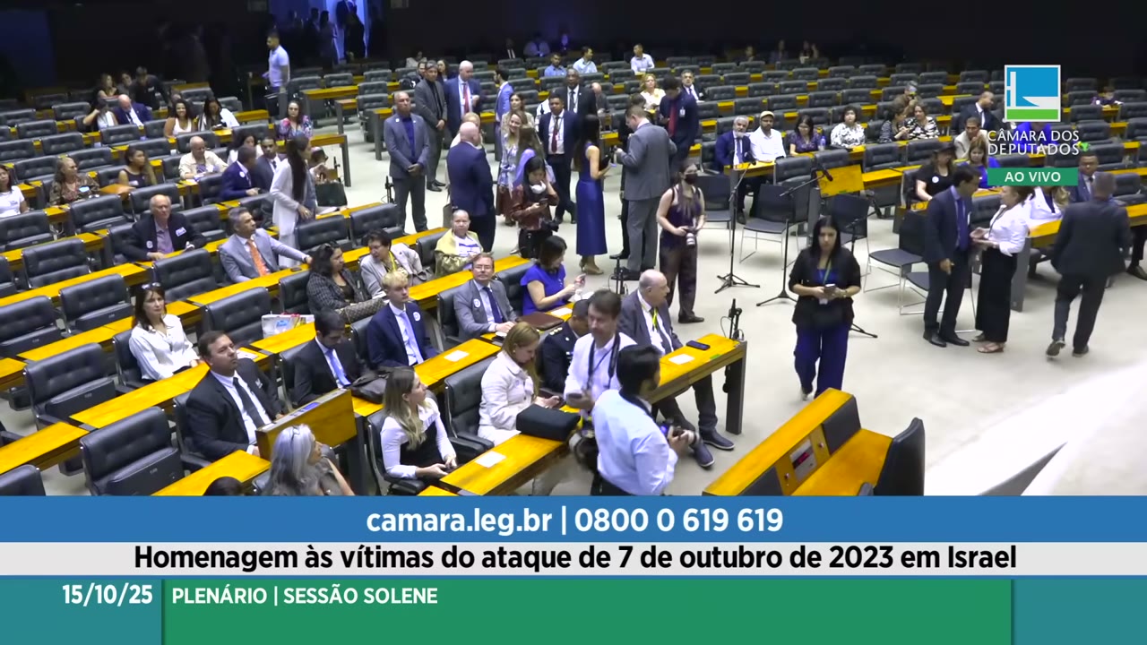 Vídeo do evento em 1:25:09