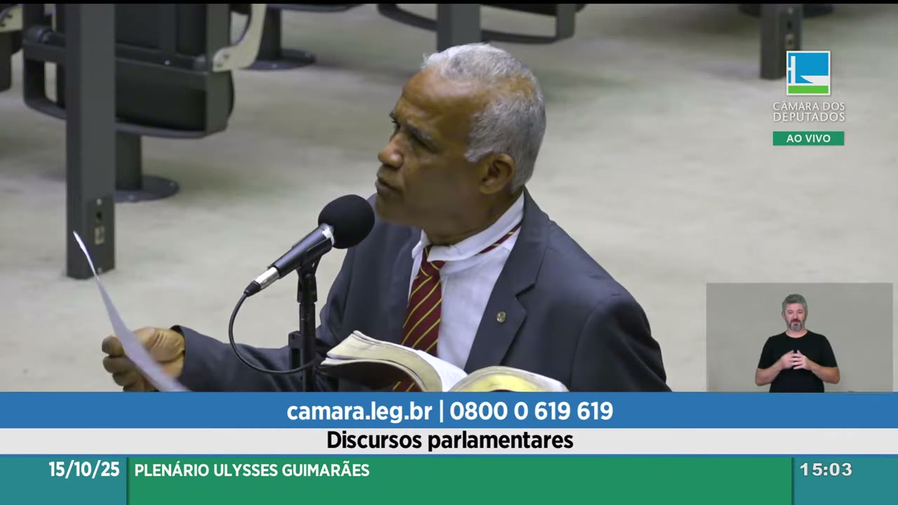 Vídeo do evento em 1:01:33