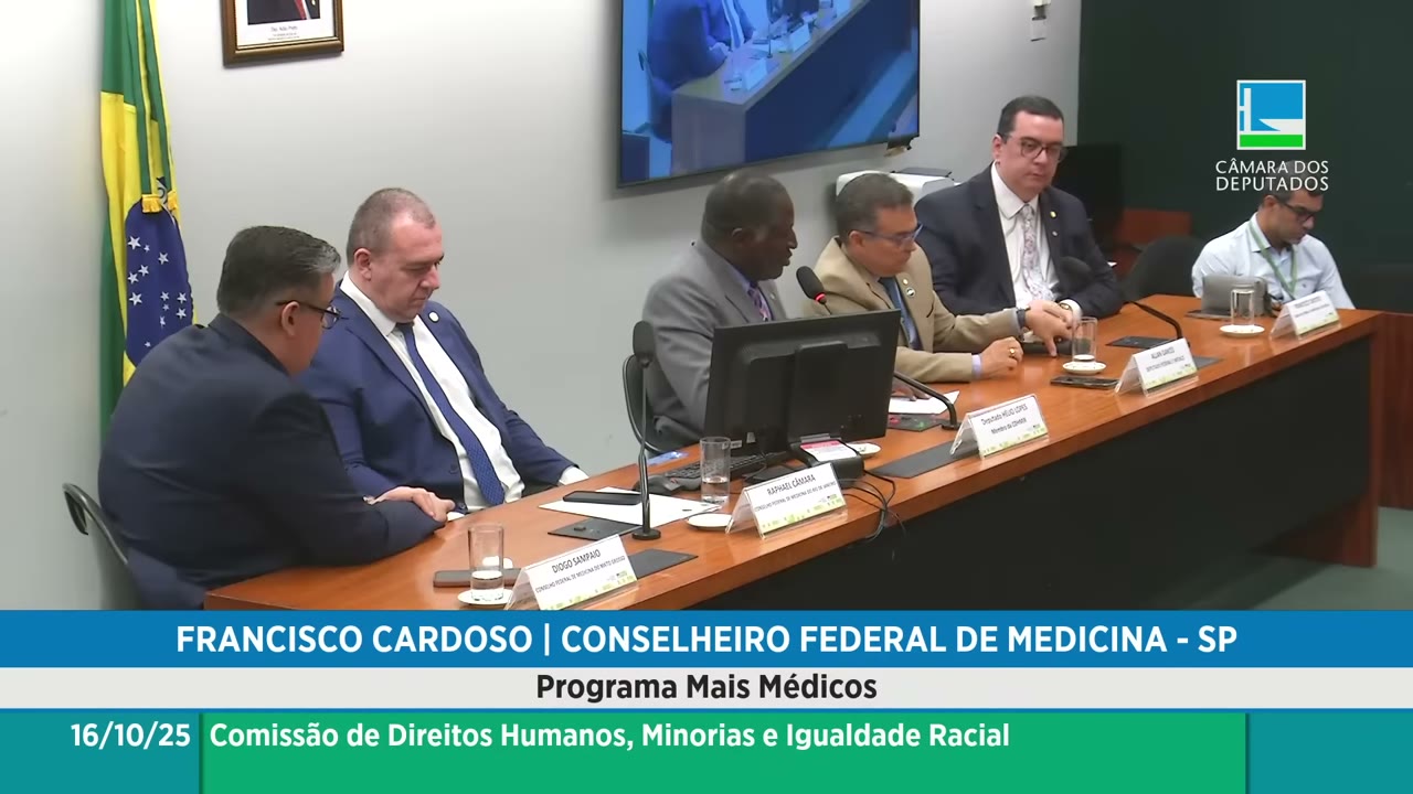 Vídeo do evento em 1:53:05