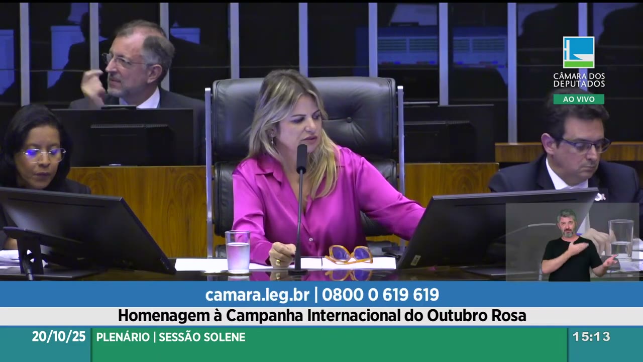Vídeo do evento em 52:49