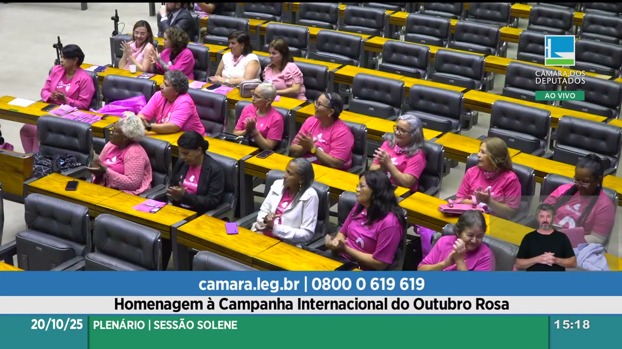 Vídeo do evento em 57:51