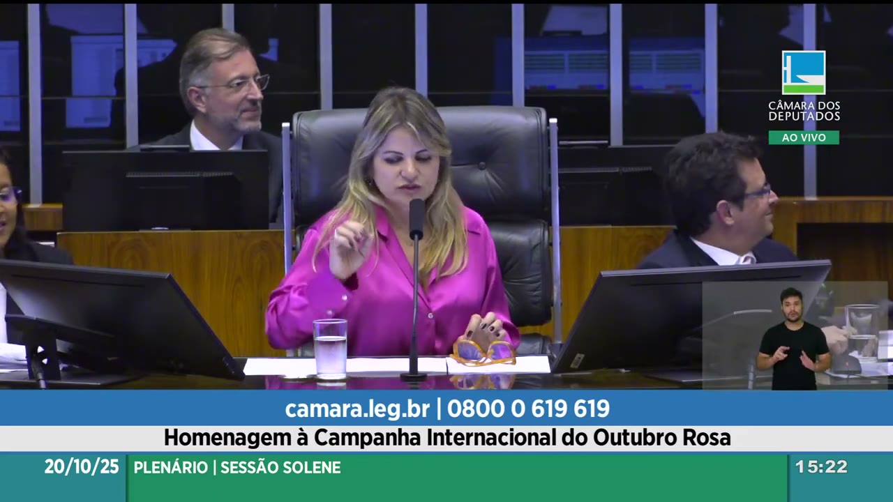 Vídeo do evento em 1:01:28