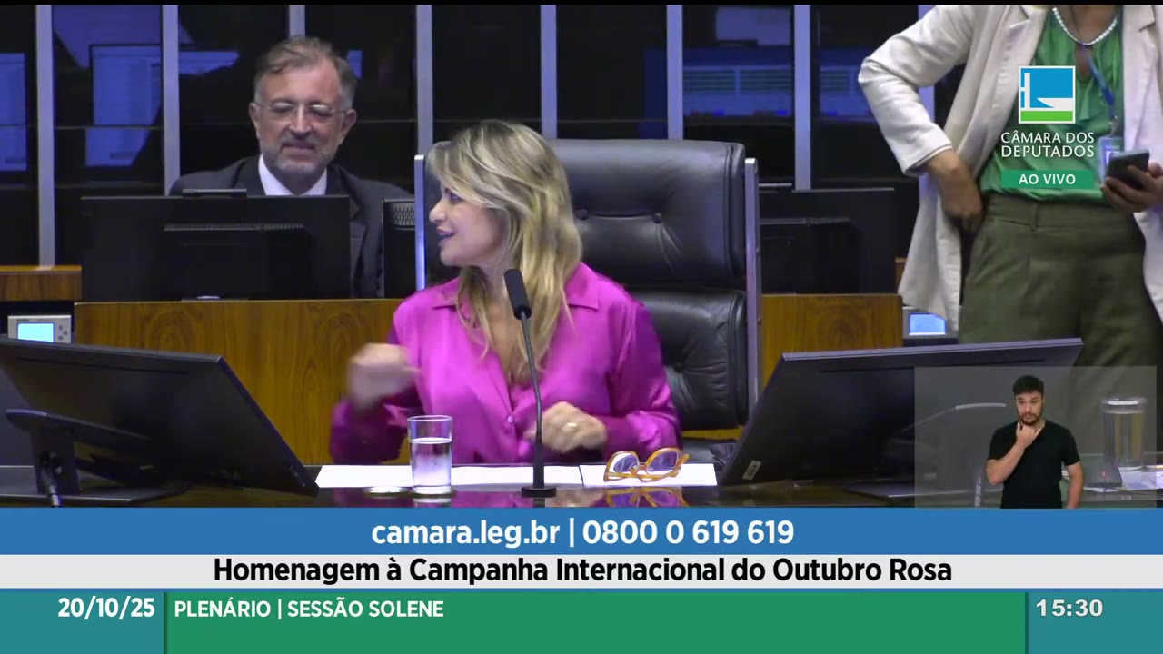 Vídeo do evento em 1:09:53