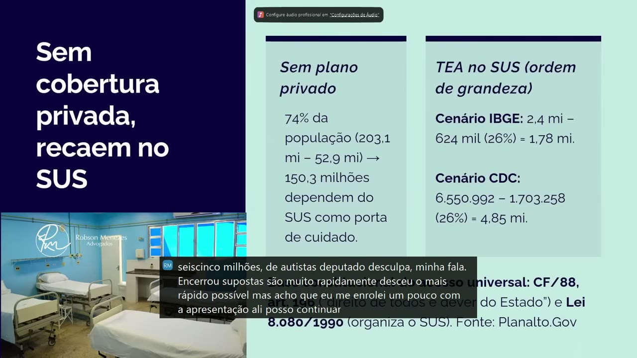 Vídeo do evento em 41:49