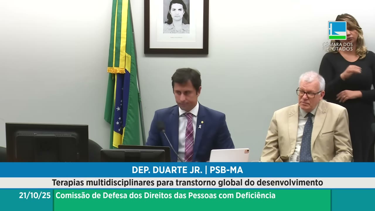 Vídeo do evento em 1:02:38