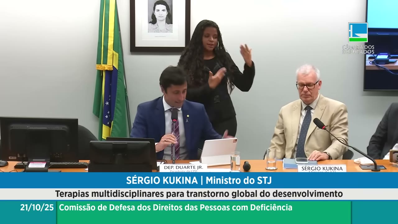 Vídeo do evento em 2:07:19