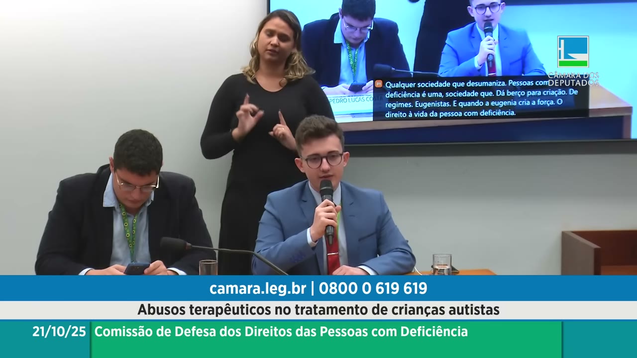 Vídeo do evento em 27:42