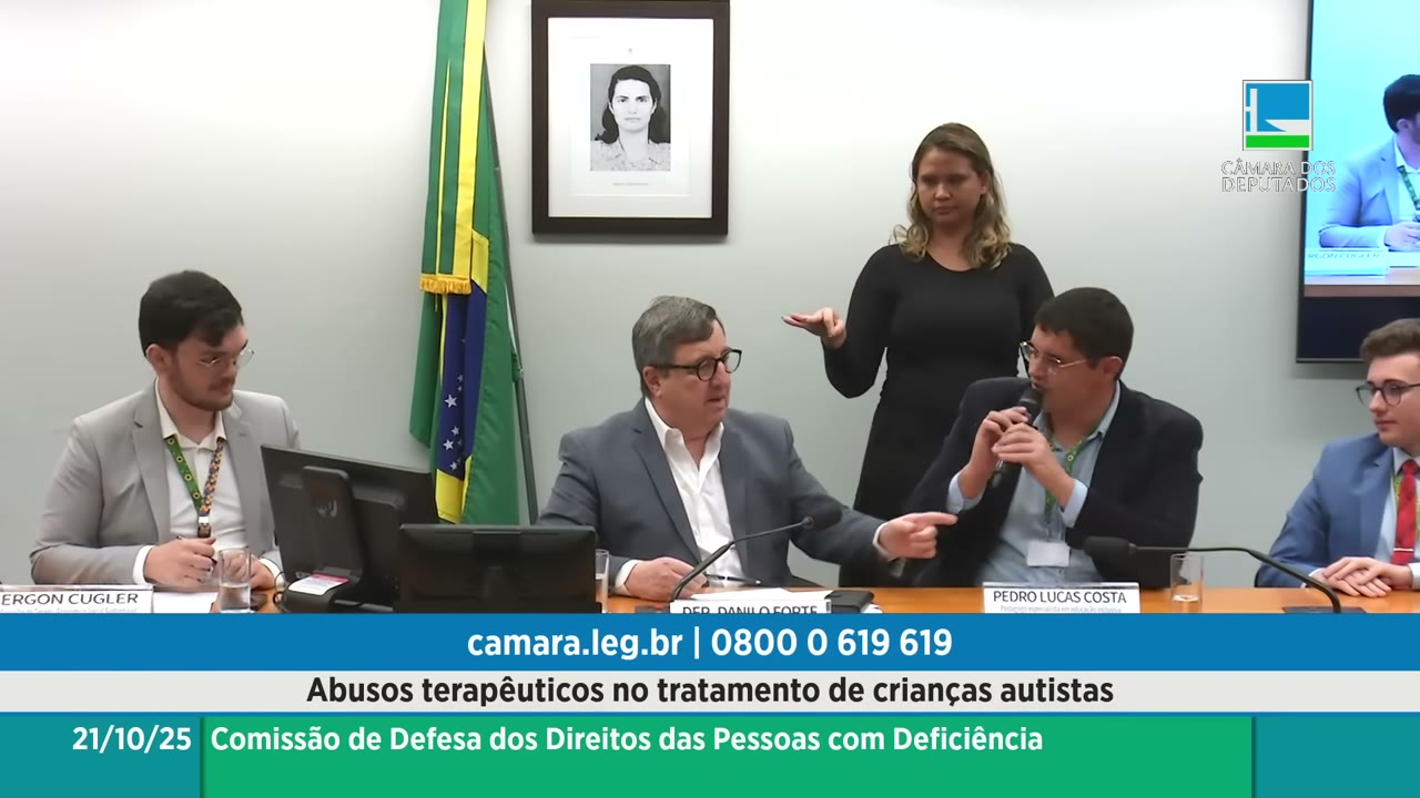 Vídeo do evento em 1:17:02