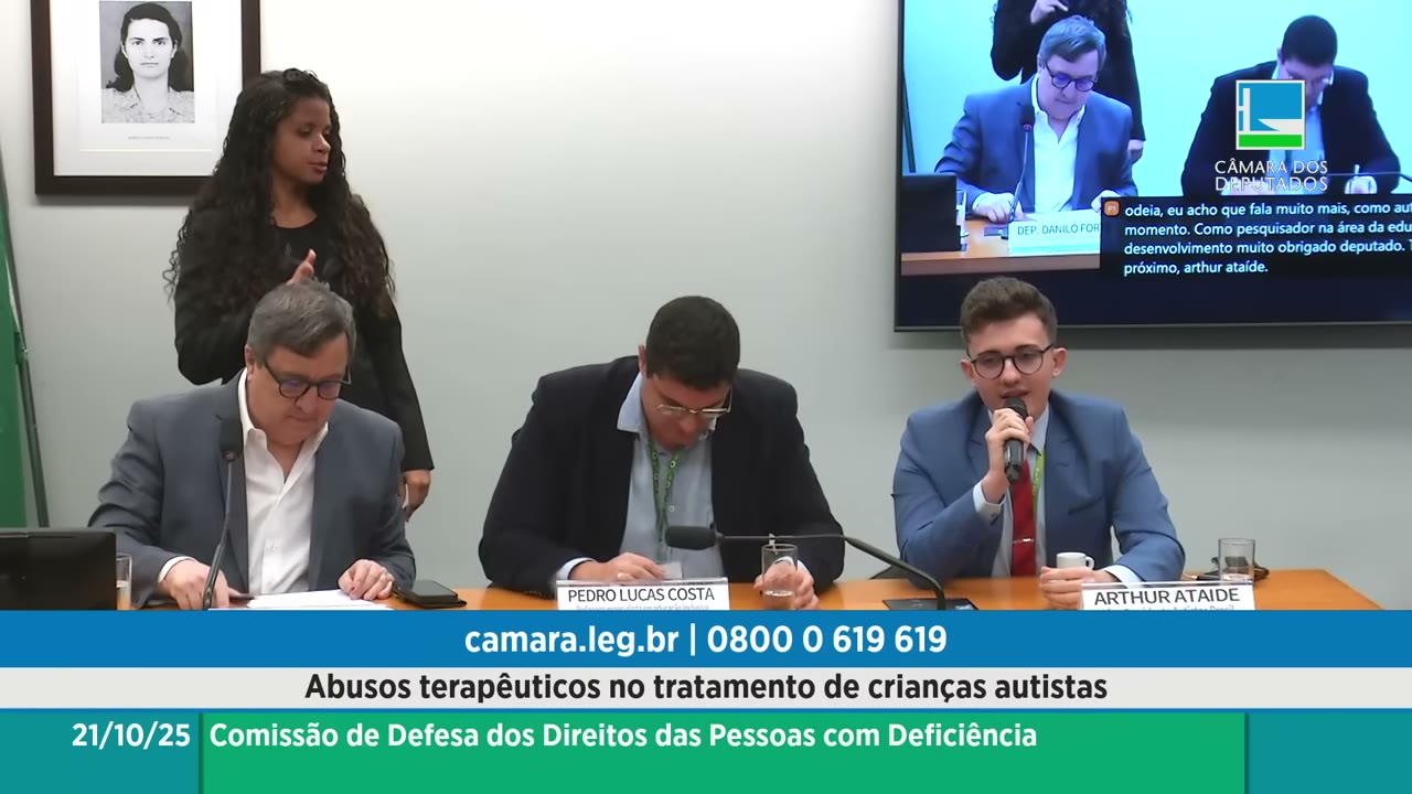 Vídeo do evento em 1:20:08