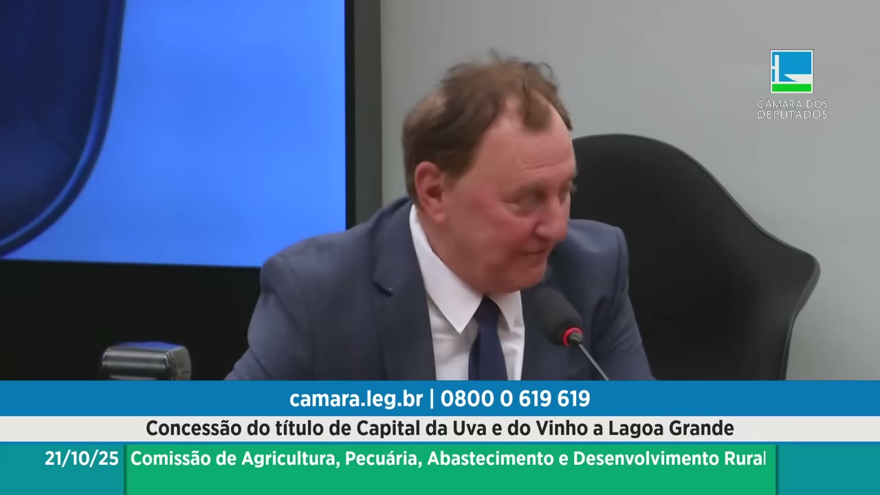 Vídeo do evento em 1:06:24