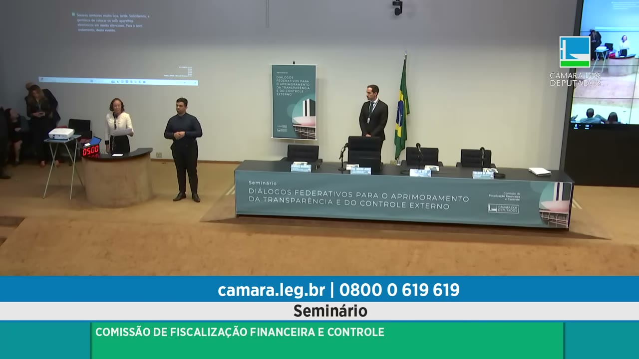 Vídeo do evento em 0:20