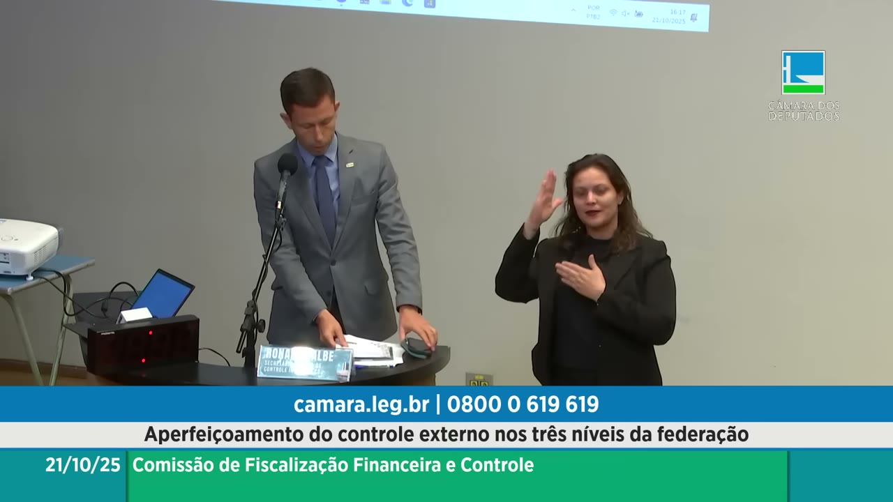Vídeo do evento em 1:51:24