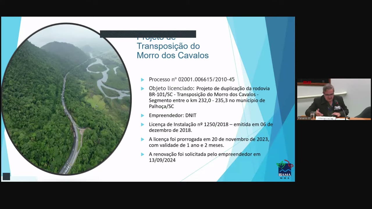 Vídeo do evento em 1:13:45
