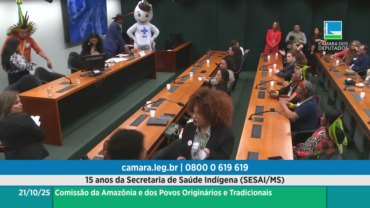 Vídeo do evento em 1:16:46