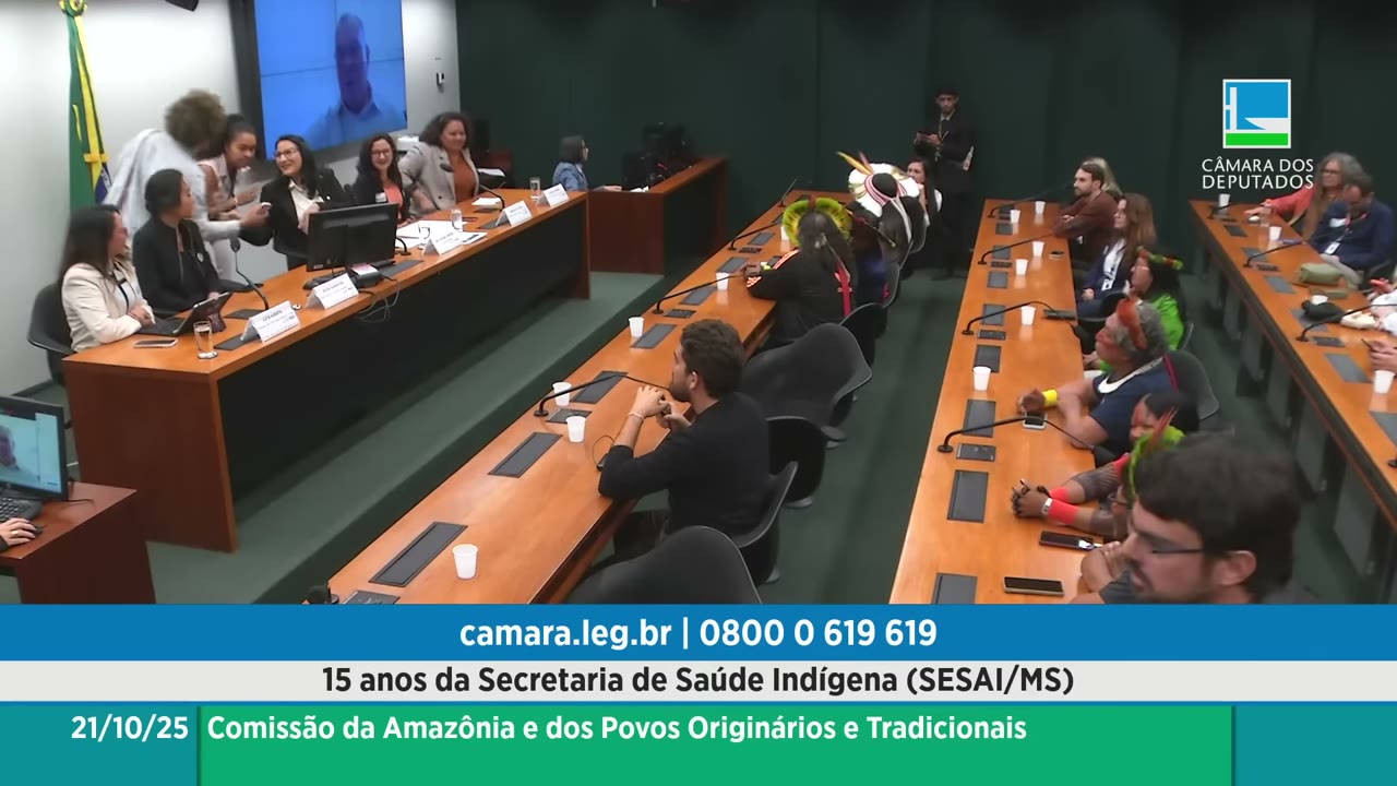 Vídeo do evento em 1:21:20