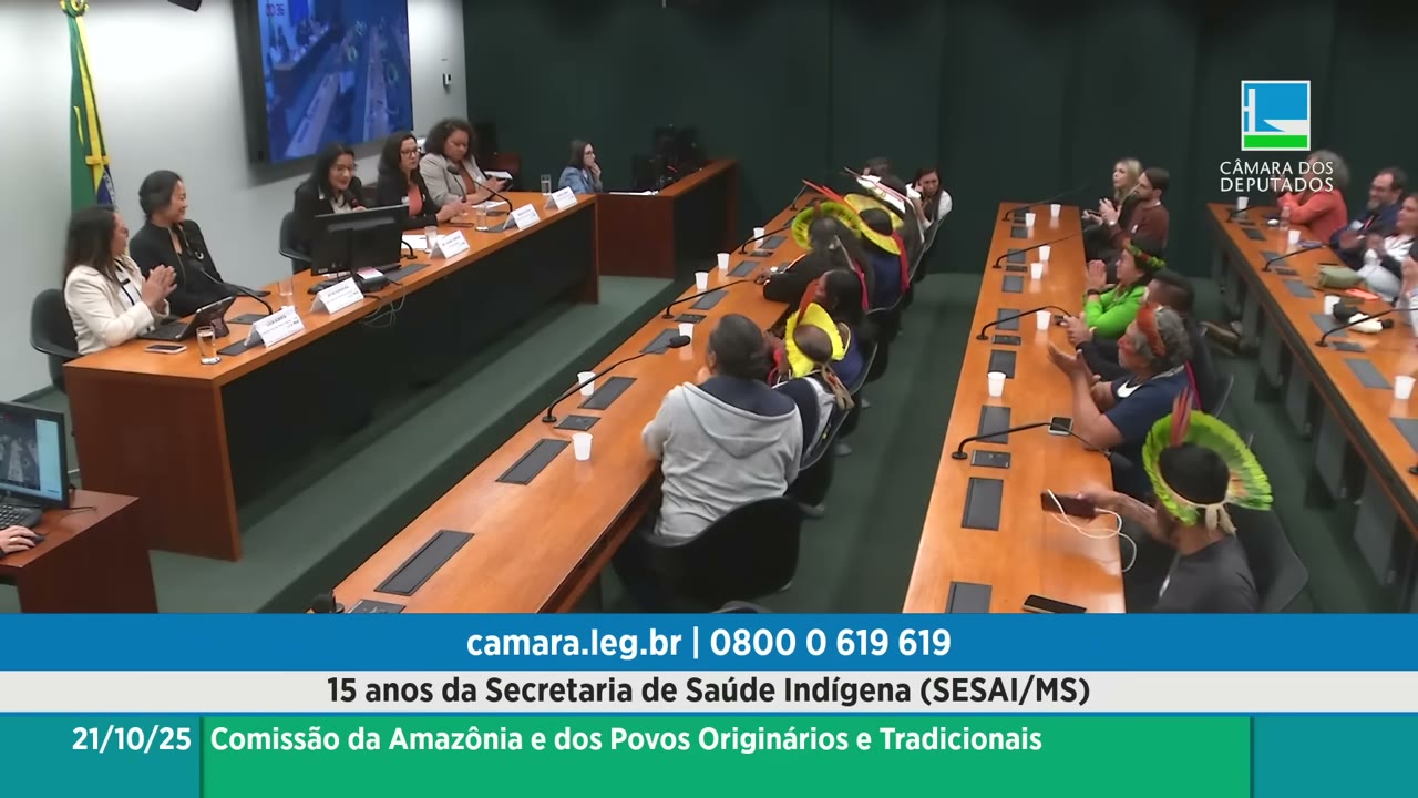 Vídeo do evento em 1:25:55