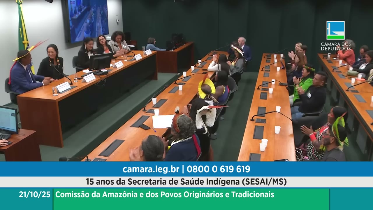 Vídeo do evento em 1:50:52