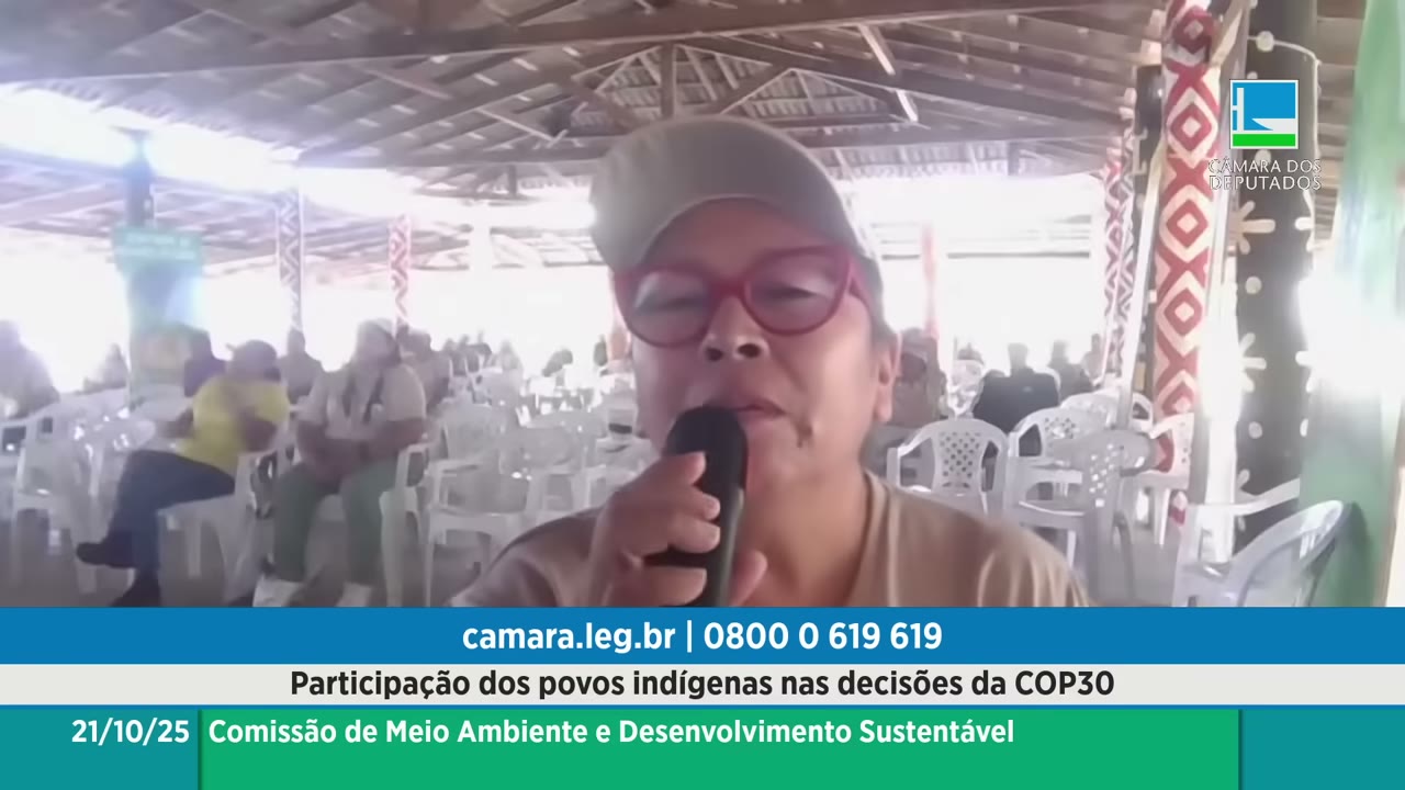 Vídeo do evento em 1:21:22