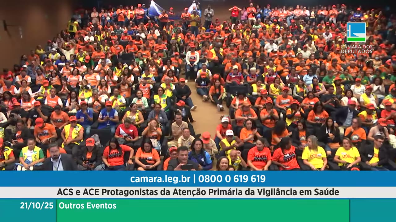 Vídeo do evento em 1:01:22