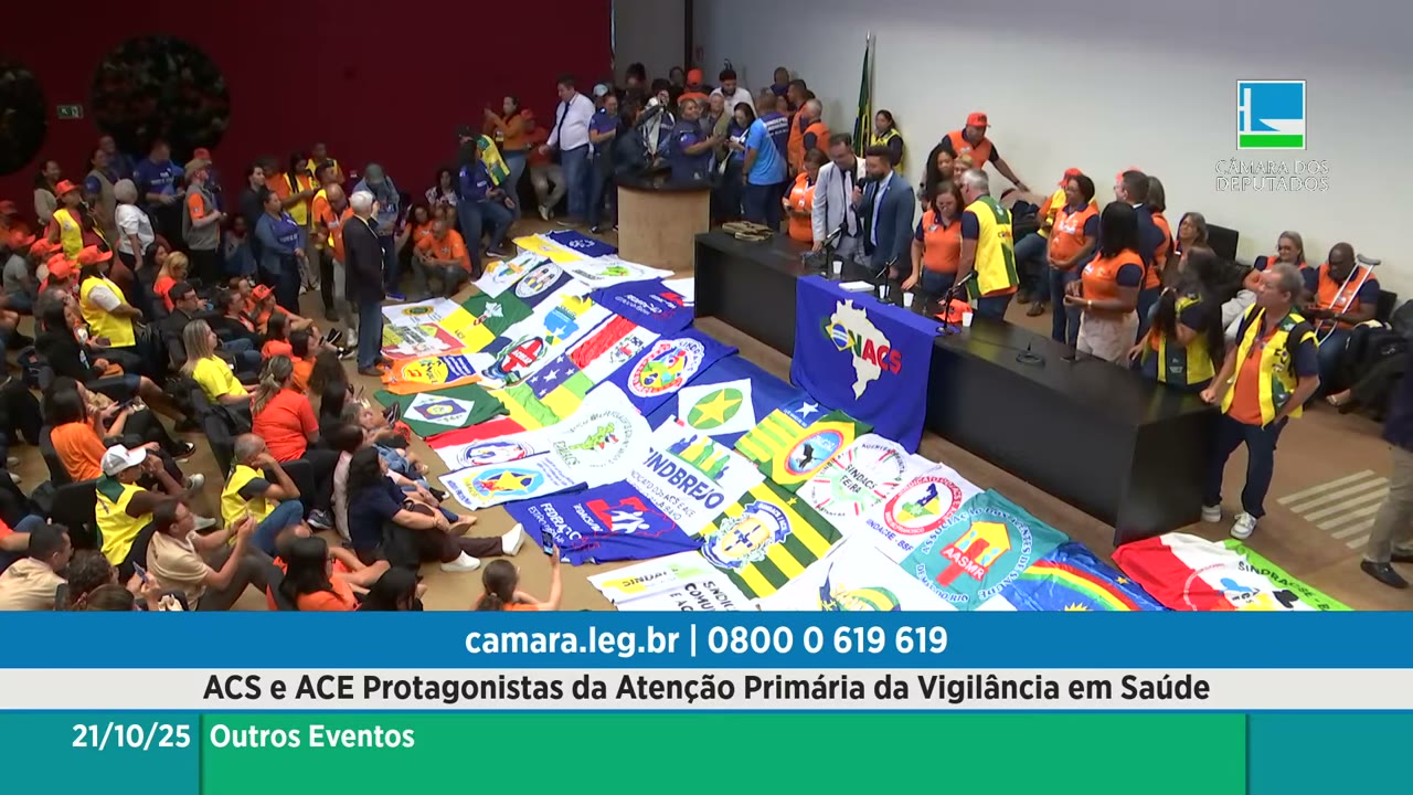 Vídeo do evento em 1:16:51