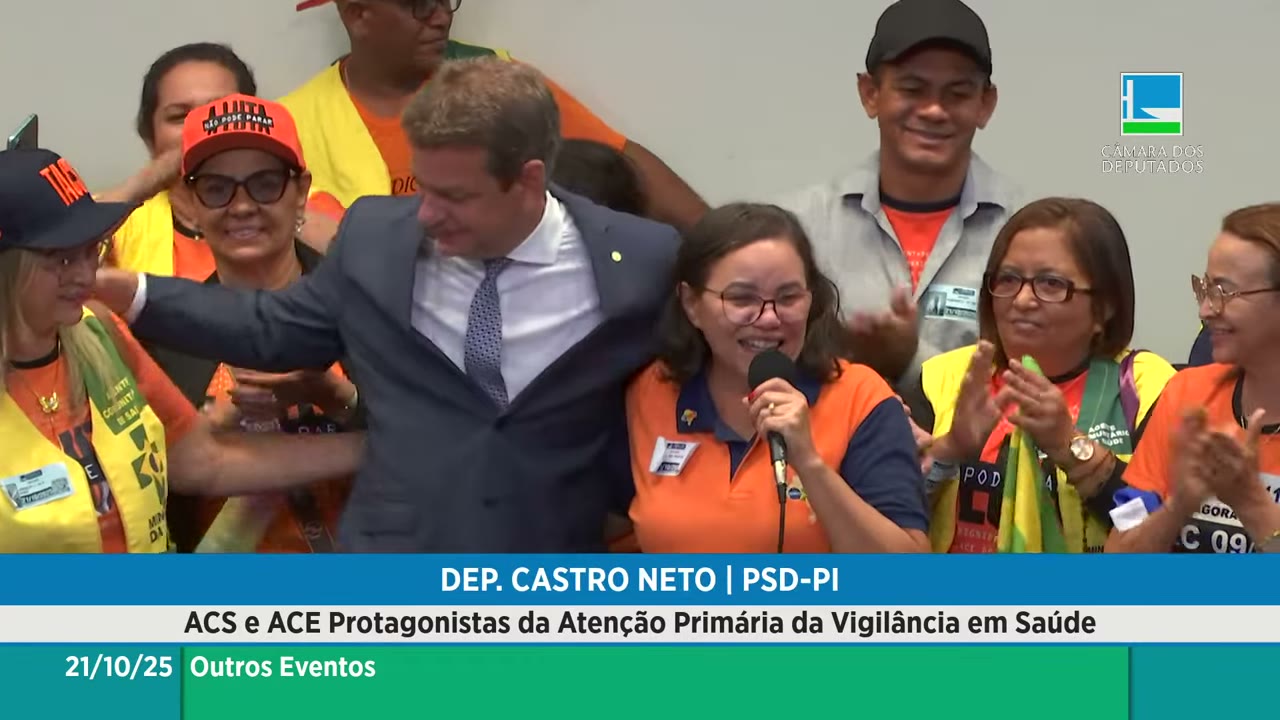 Vídeo do evento em 1:43:47