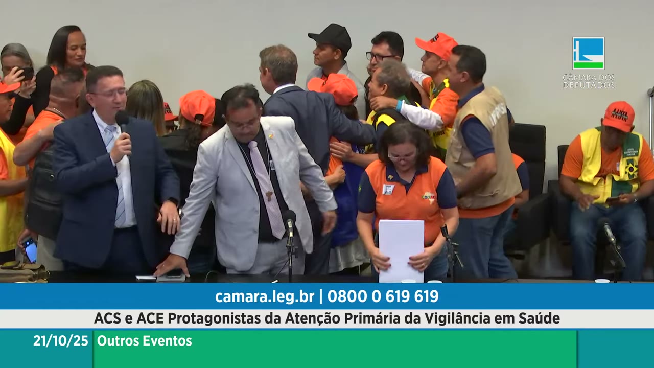 Vídeo do evento em 1:46:23