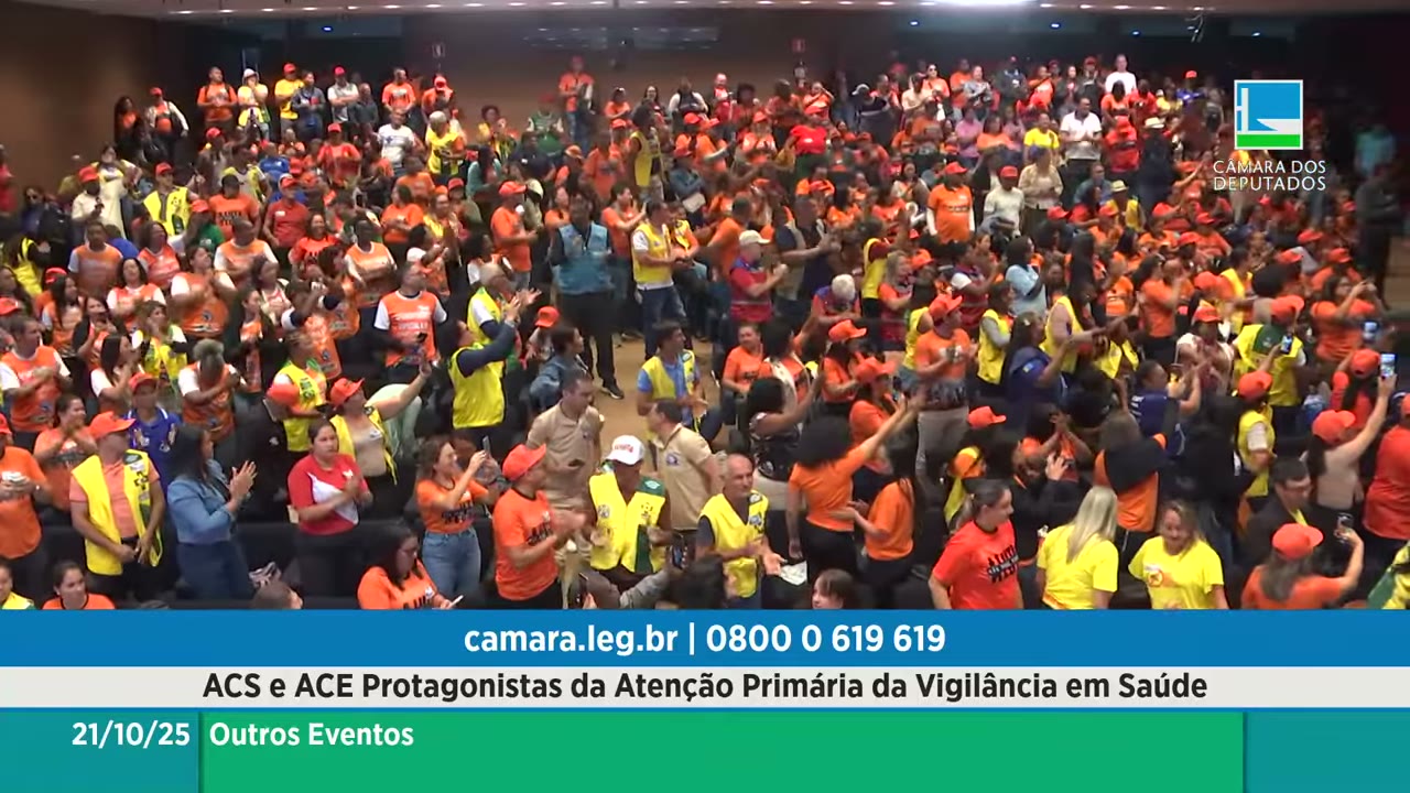 Vídeo do evento em 2:01:32