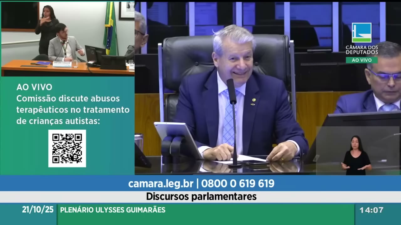 Vídeo do evento em 13:07