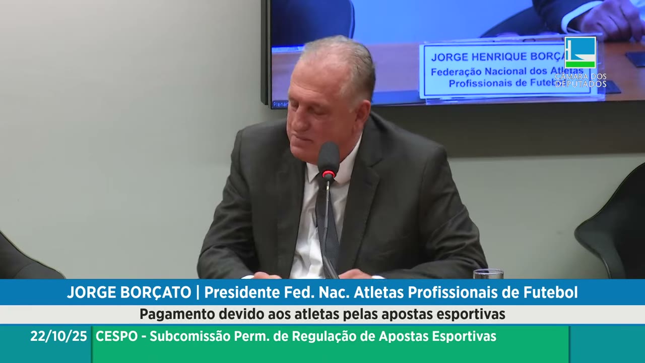 Vídeo do evento em 58:45
