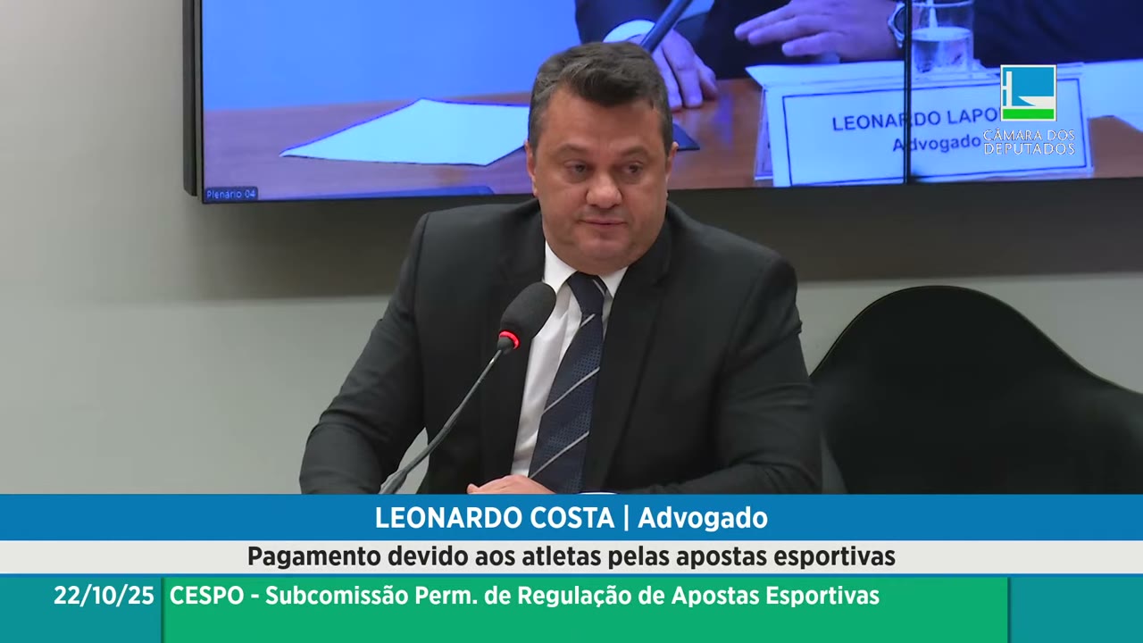 Vídeo do evento em 1:11:30