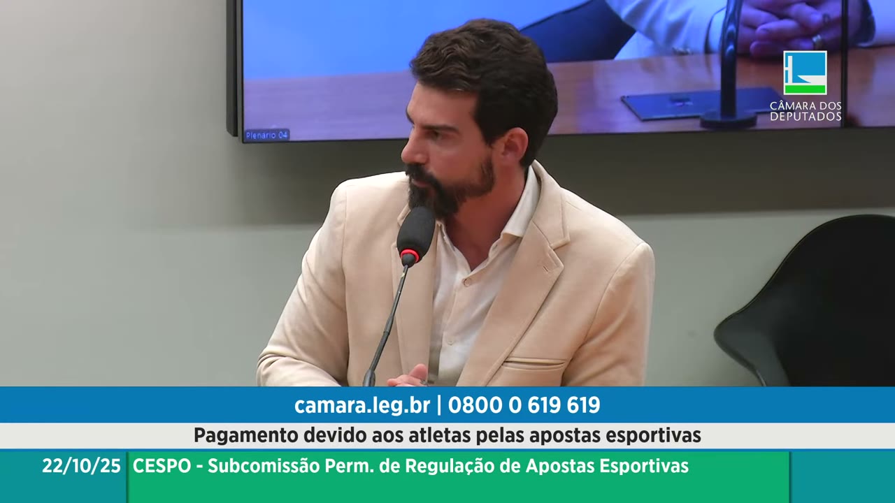 Vídeo do evento em 1:25:08