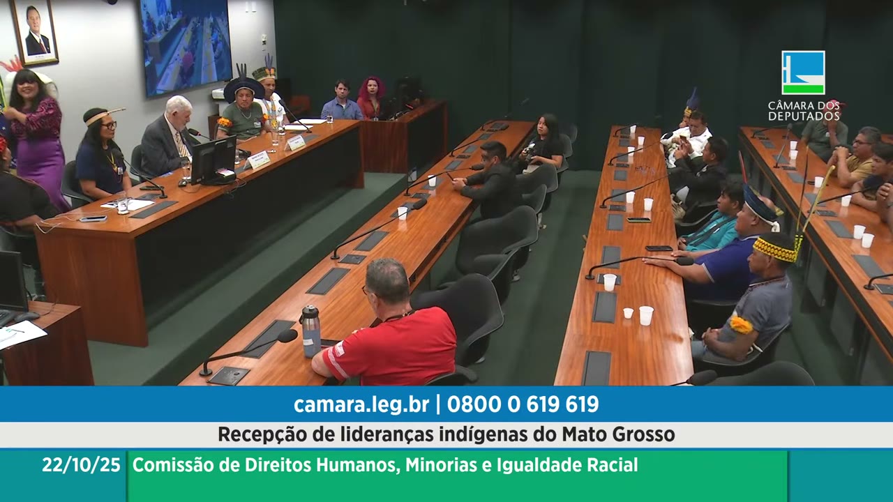 Vídeo do evento em 45:47