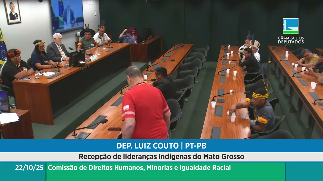 Vídeo do evento em 1:00:12