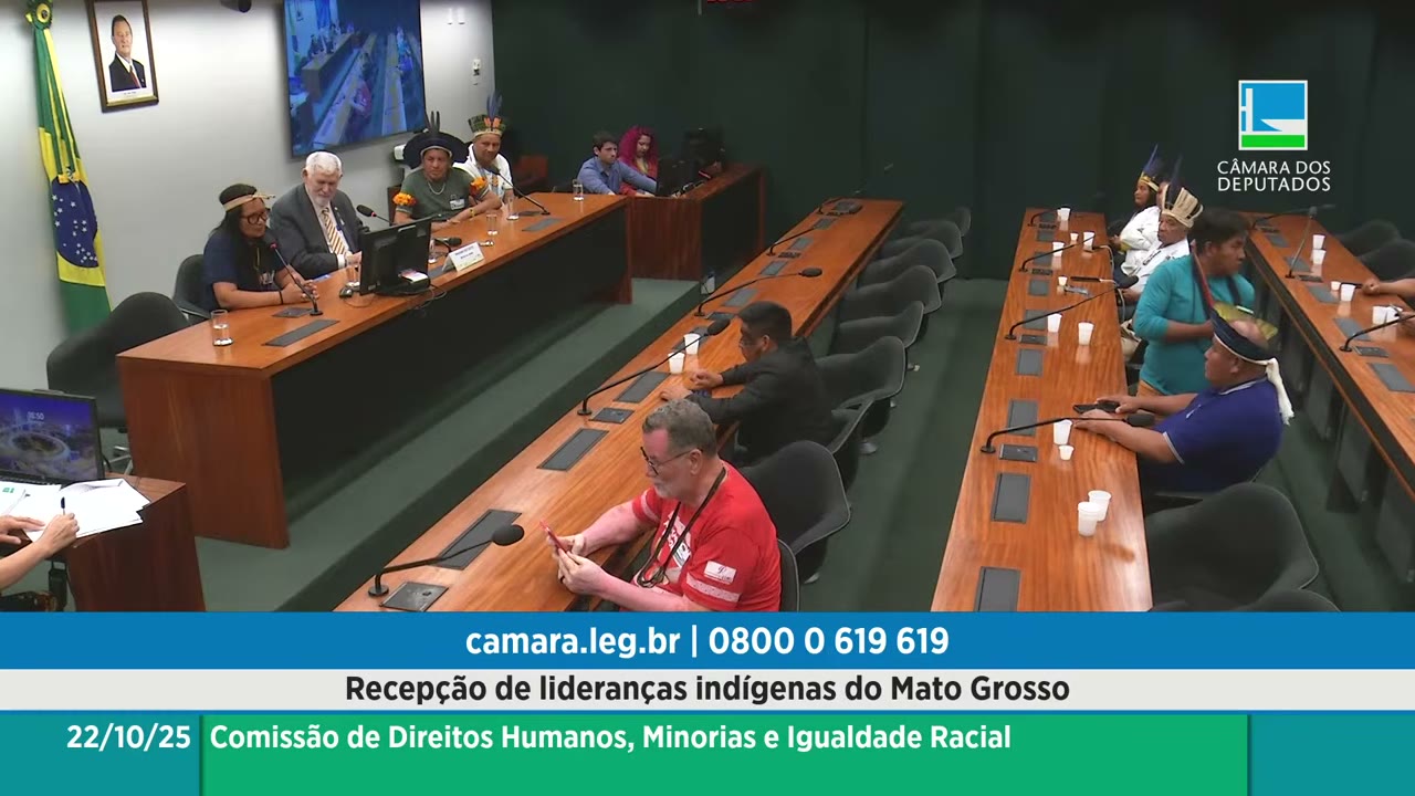 Vídeo do evento em 1:05:48