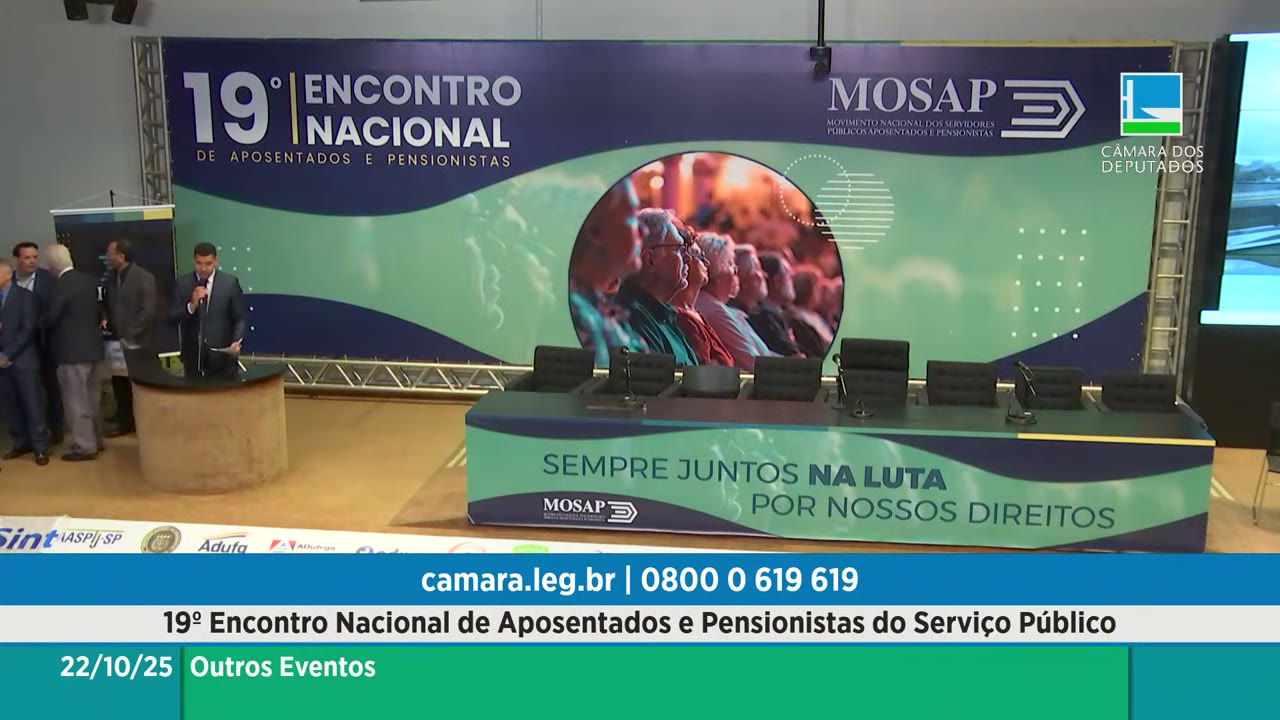 Vídeo do evento em 1:10