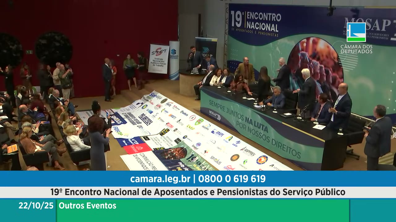 Vídeo do evento em 19:47