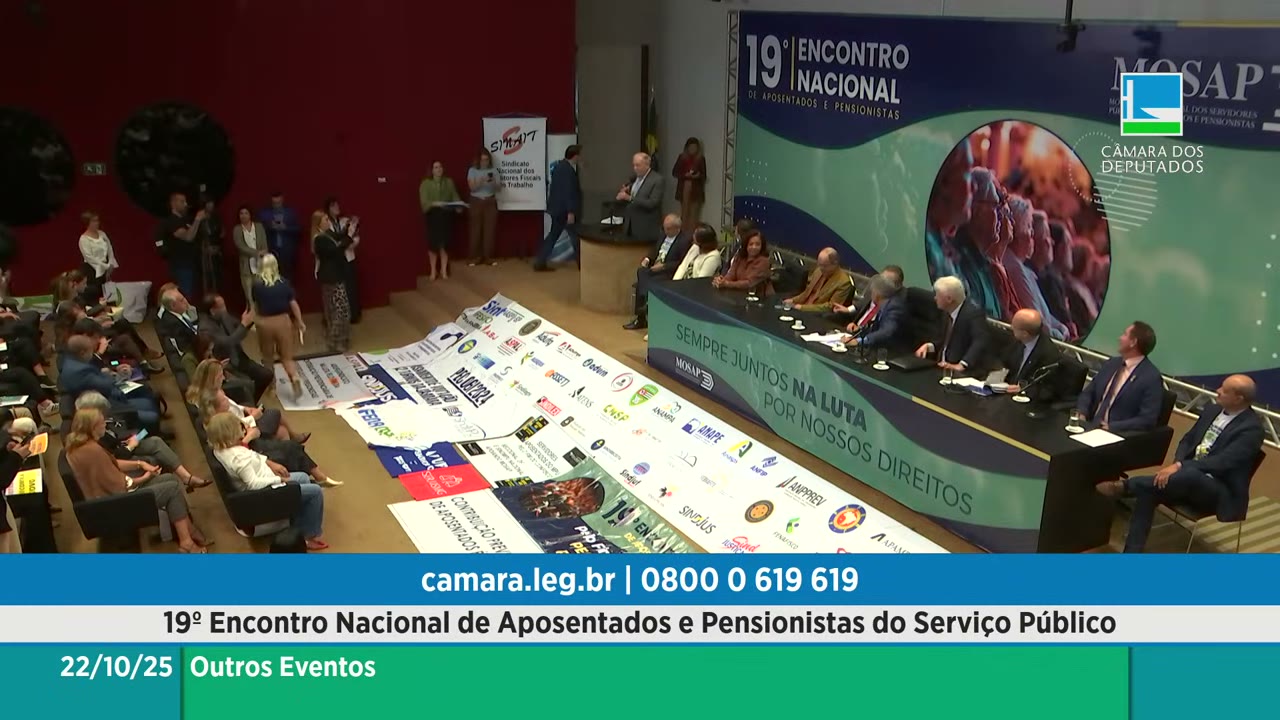 Vídeo do evento em 1:09:26
