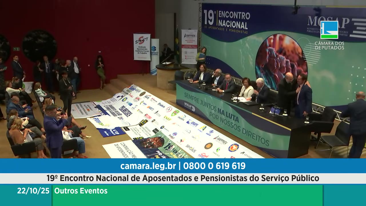 Vídeo do evento em 1:47:07
