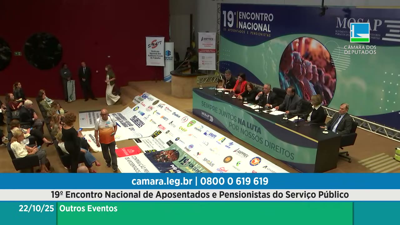 Vídeo do evento em 2:45:38