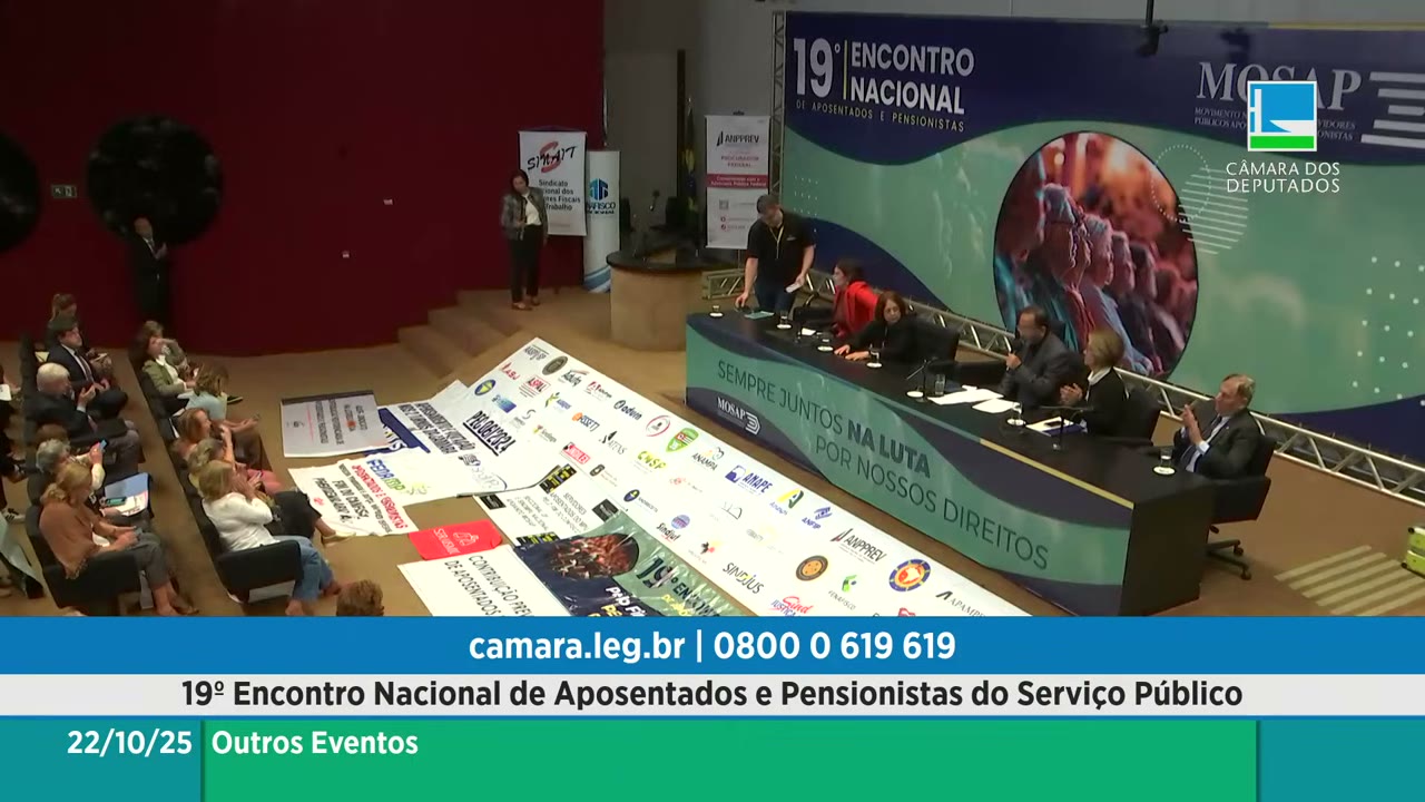 Vídeo do evento em 2:55:04