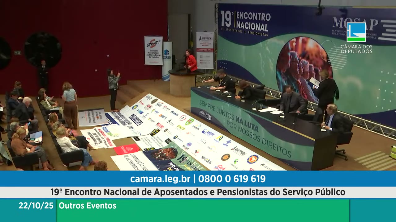 Vídeo do evento em 2:55:17