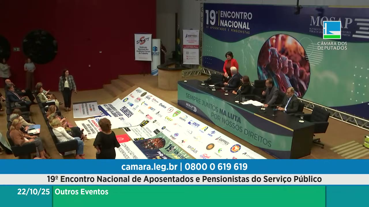 Vídeo do evento em 2:57:12