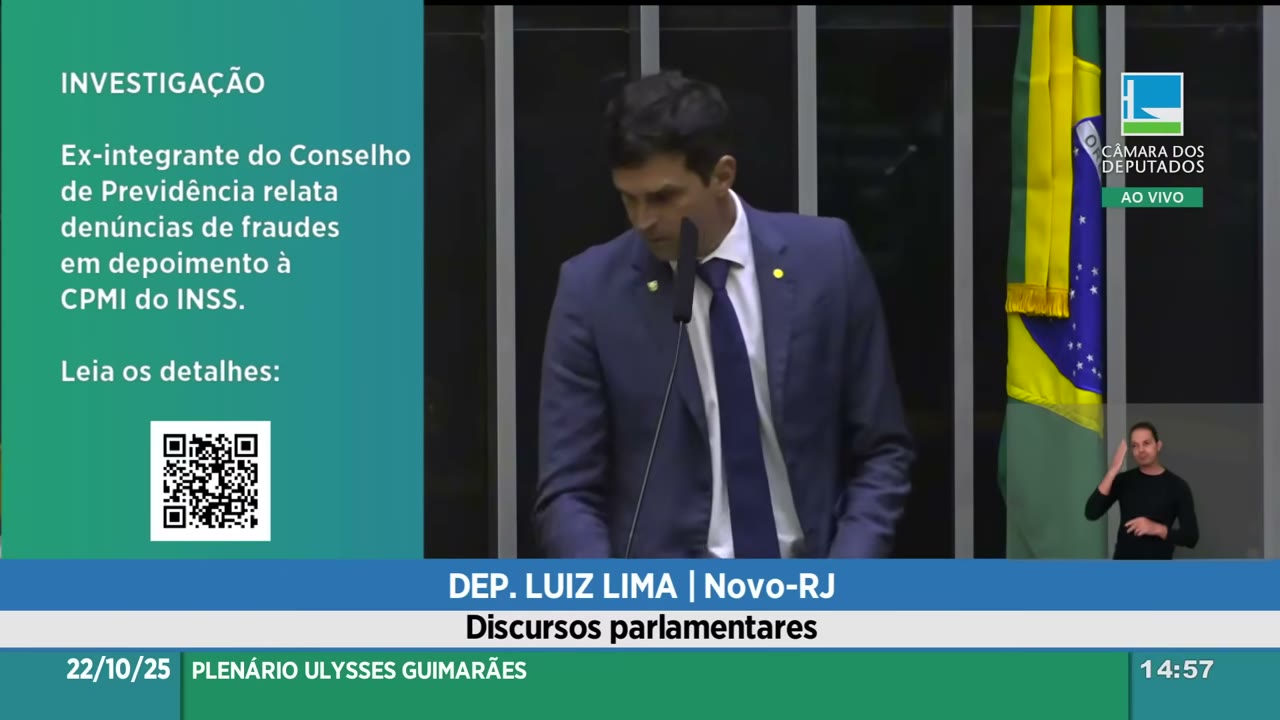 Vídeo do evento em 1:00:56