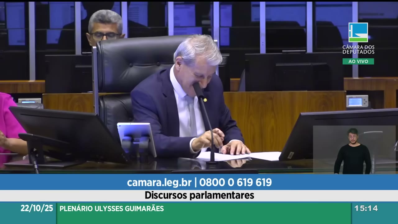 Vídeo do evento em 1:17:54