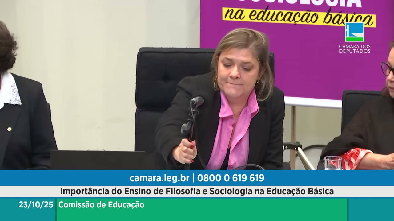 Vídeo do evento em 1:19:37