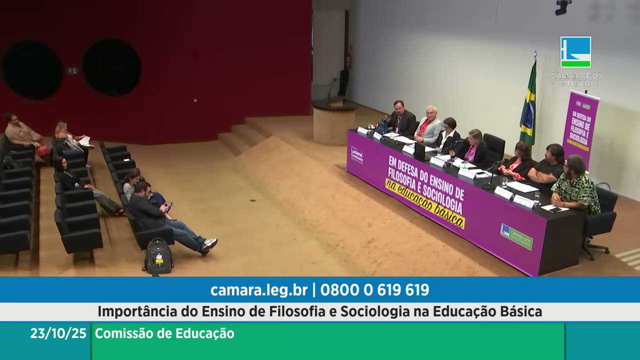 Vídeo do evento em 1:27:13