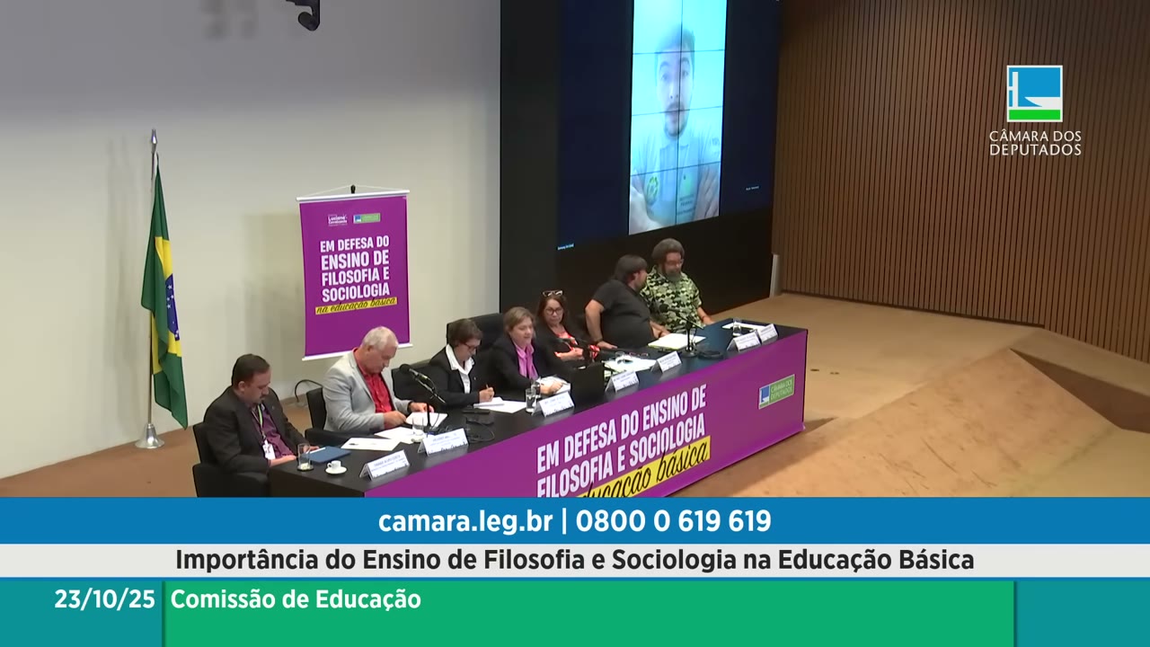 Vídeo do evento em 1:46:18