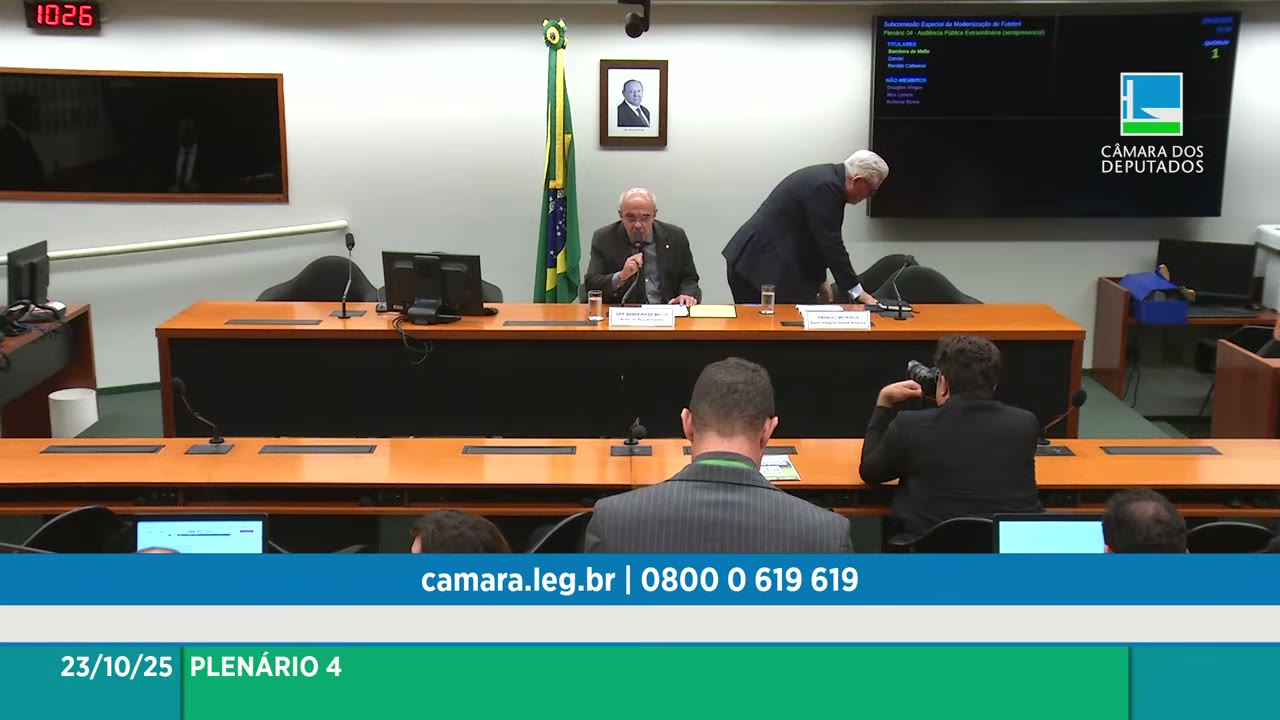 Vídeo do evento em 0:00
