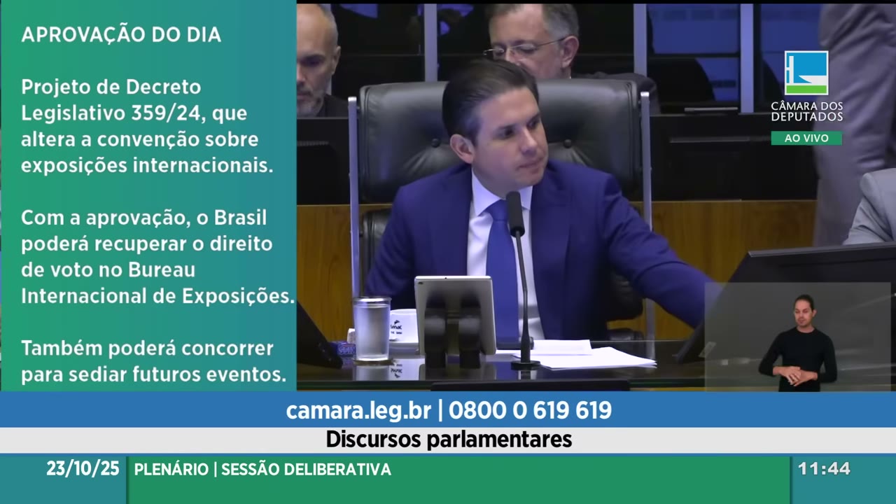 Vídeo do evento em 1:38:27
